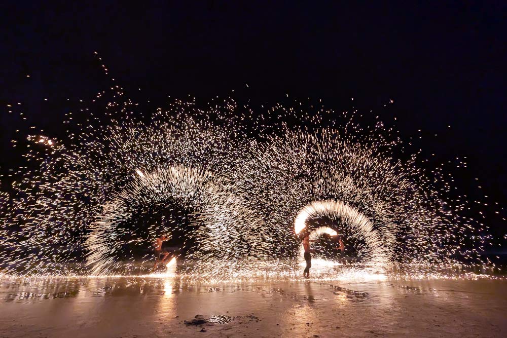que ver Koh Samet espectáculo de fuego