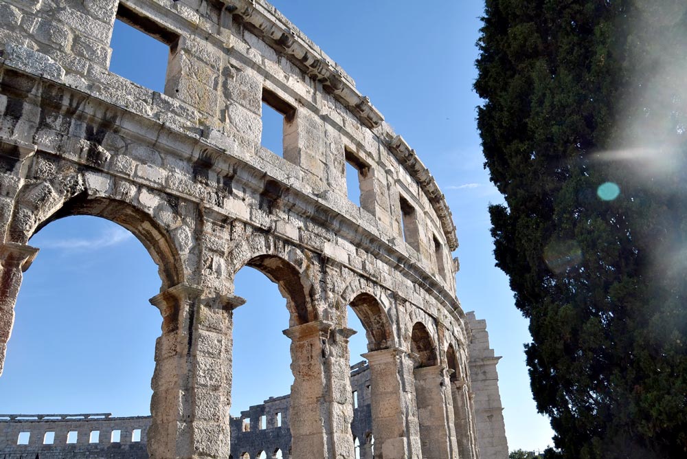 itinerario 1 semana Croacia Pula (istria)