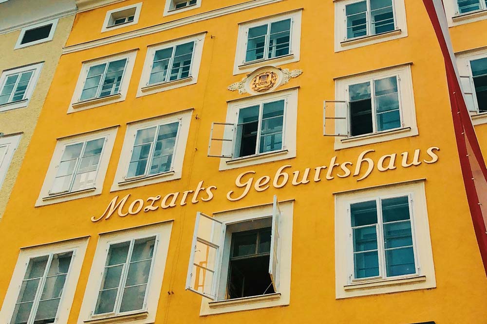 casa museo de Mozart en Salzburgo