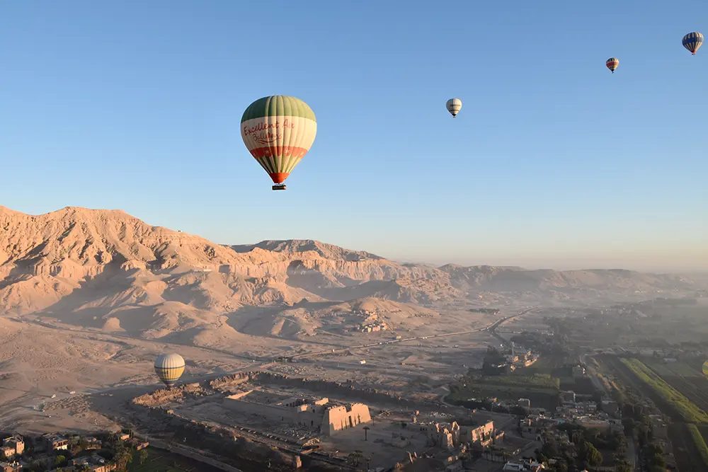 vuelo en globo en Luxor