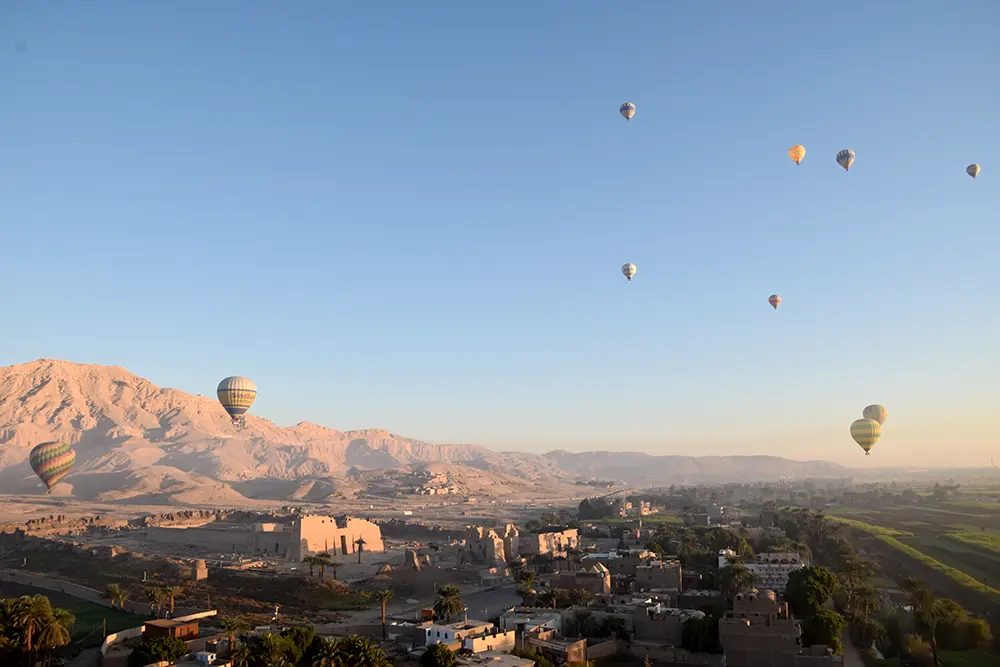 vuelo en globo en Luxor