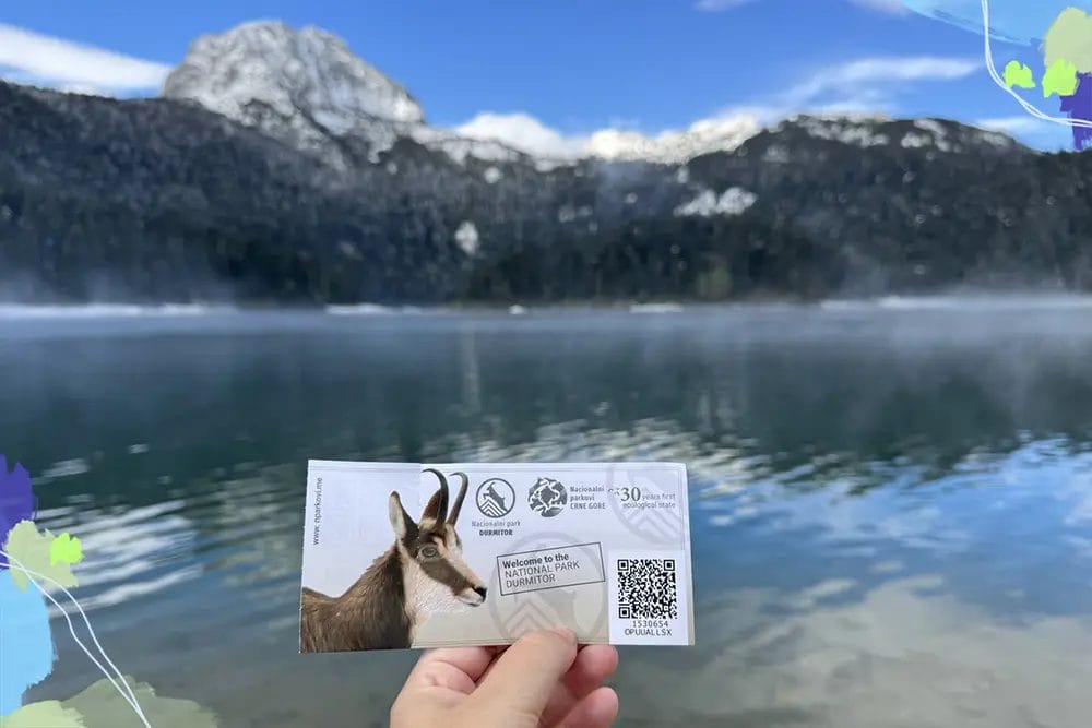 entrada al parque nacional Durmitor