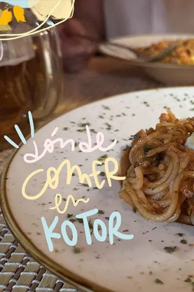 comer barato en Kotor