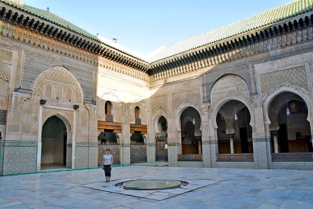Madrasa Bou Inania que ver en Fez Marruecos