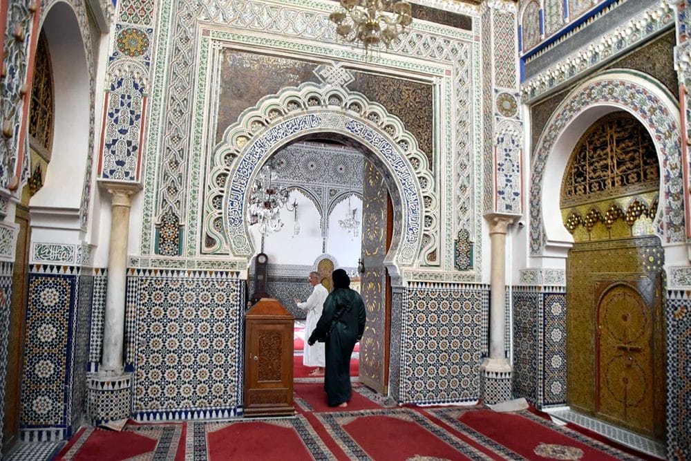 Mausoleo de Mulay Idrís II que ver en Fez Marruecos