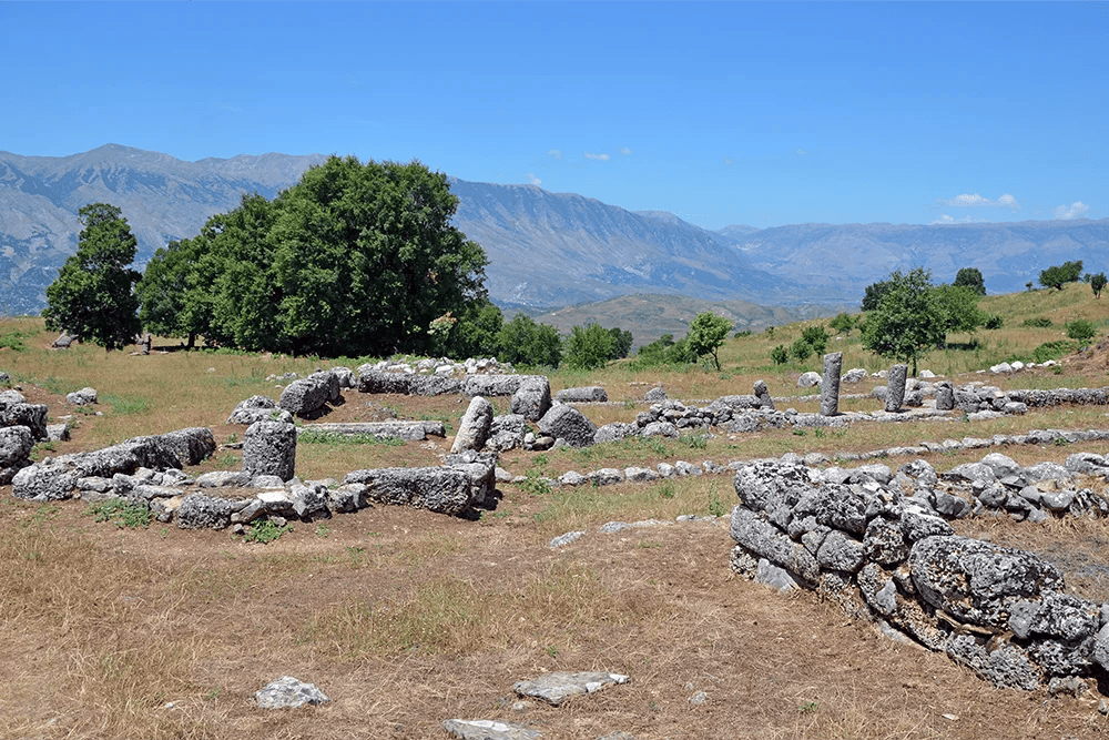Parque Arqueológico de Antigonea Hjirokastra Albania